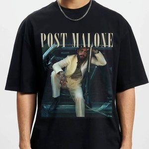 Post Malone Vintage Style Bootleg Graphic T-shirt, Post Malone 90s Inspired Tee